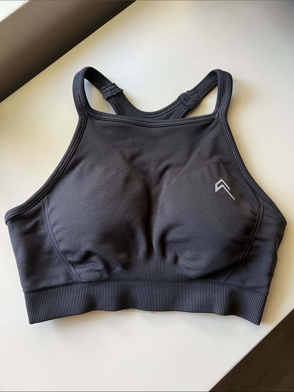 Oner Active Coal Racerback Sports Bra - Small